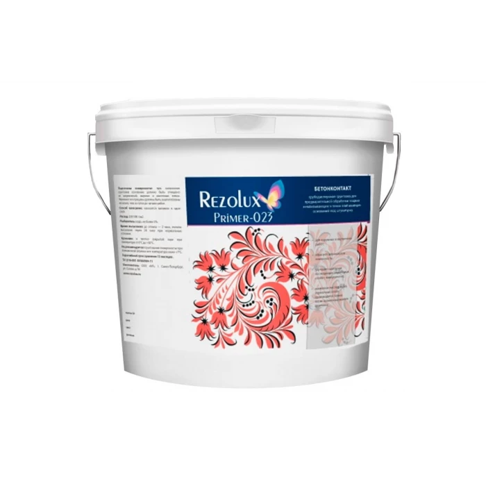 Грунт Мицар Rezolux Primer 023 бетонконтакт 8 кг 00000000641