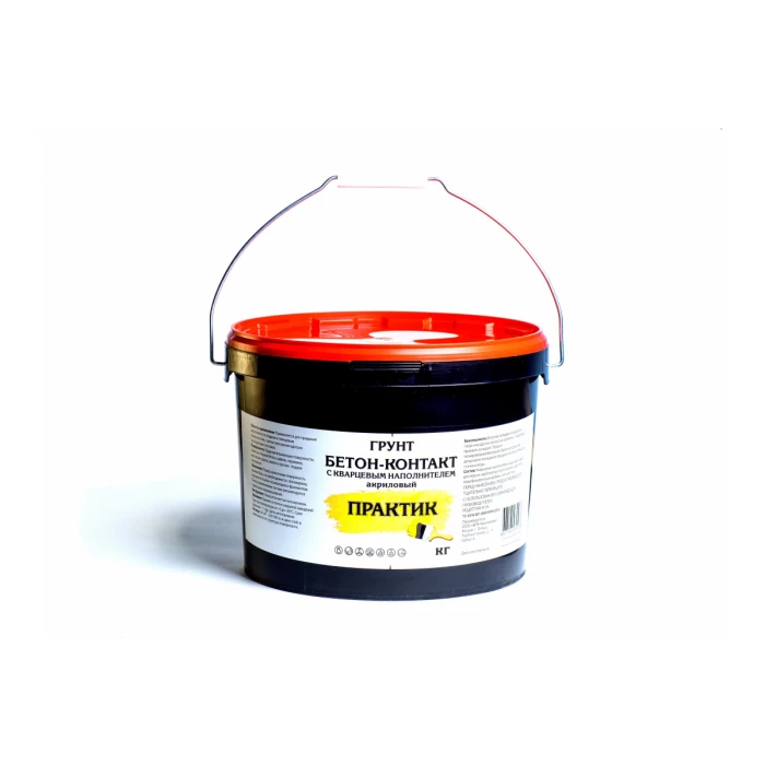 Грунт с кварцевым наполнителем Бетоноконтакт ПРАКТИК 3 кг 000000354