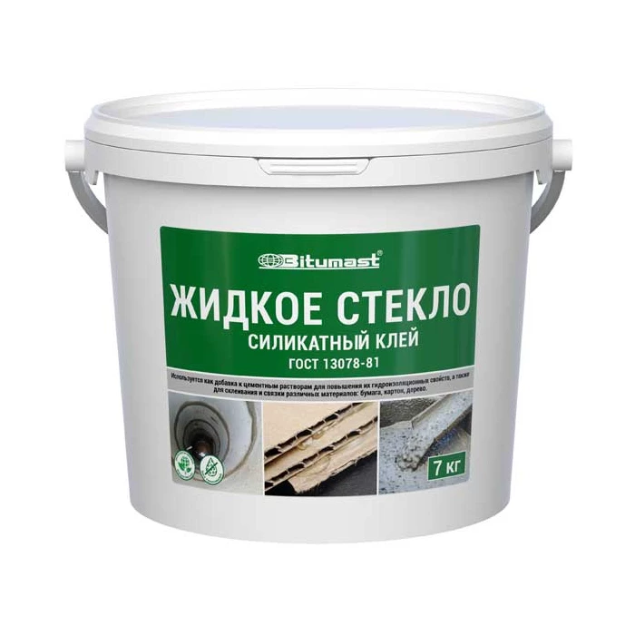 Жидкое стекло Bitumast 7 кг