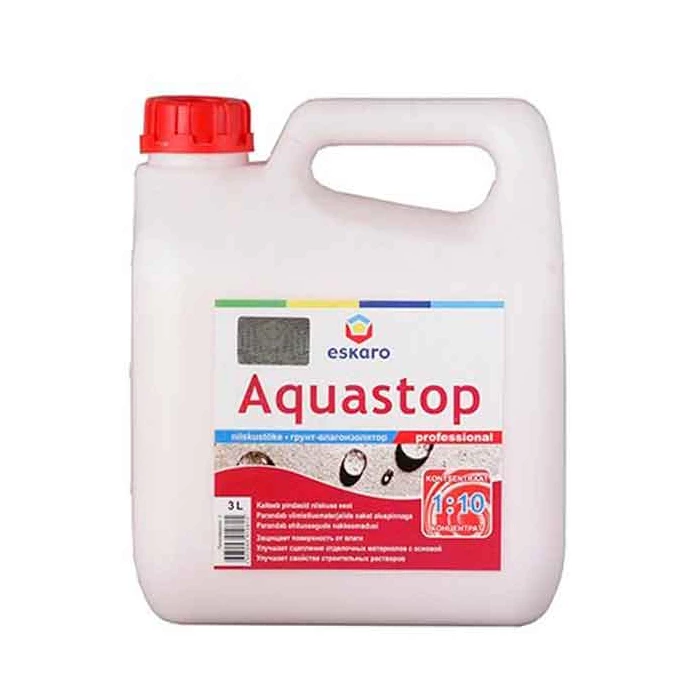 Грунт-концентрат 1:10 Eskaro Aquastop Professional 3 л