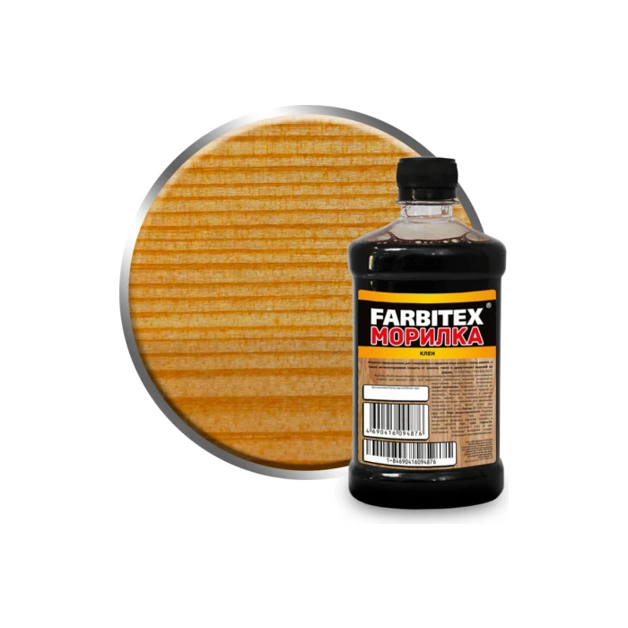 Морилка Farbitex (деревозащитная; водная; 0,5 л; клен) 4100008060