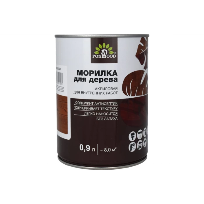 Морилка Forwood ВД-АК 21 махагон, 0,9 л 145384