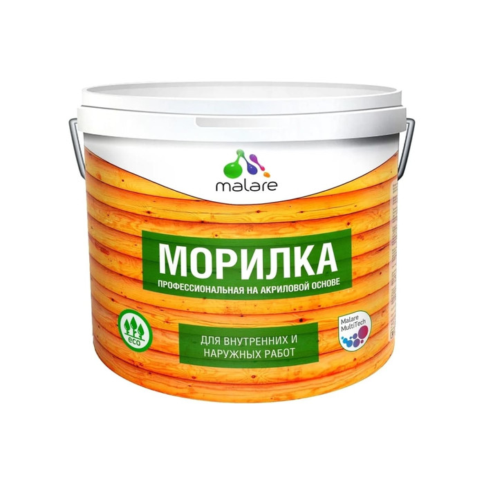 Морилка для дерева MALARE Professional (акриловая; еловая зелень; 9 кг) 2036770257687