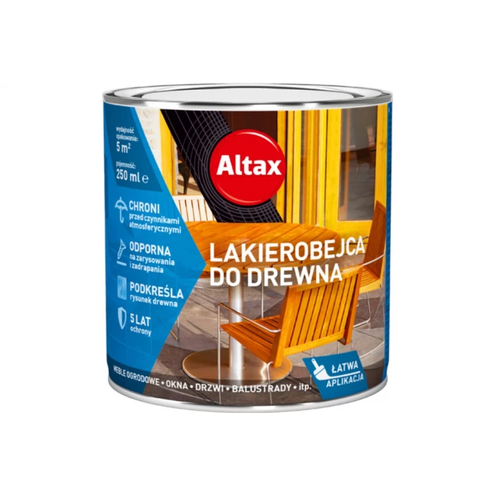 Лак-морилка ALTAX LAKIEROBEJCA тик, 250 мл 50030-14-000025