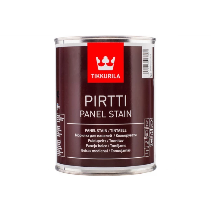Водоразбавляемая морилка на акрилатной основе TIKKURILA PIRTTI PANEL STAIN 2,7л 8906404D130