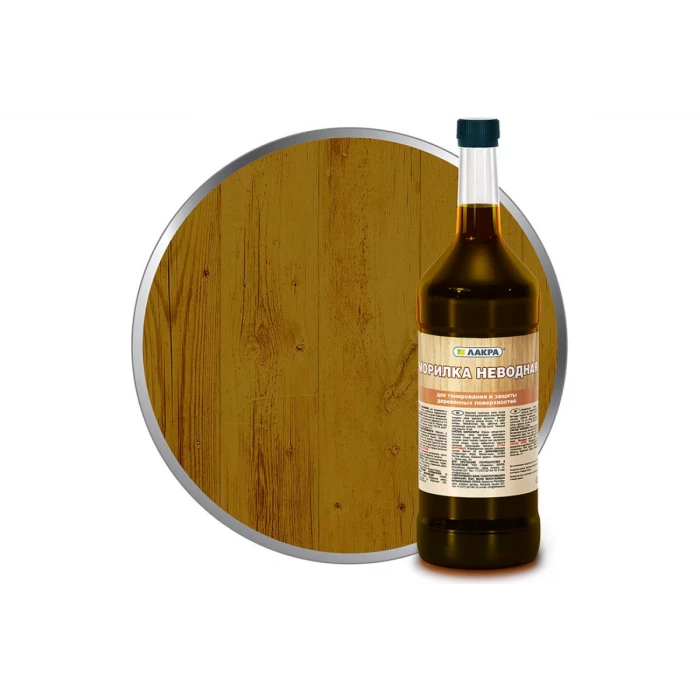 Неводная морилка Лакра Орех, 0.5 л Лк-00001483
