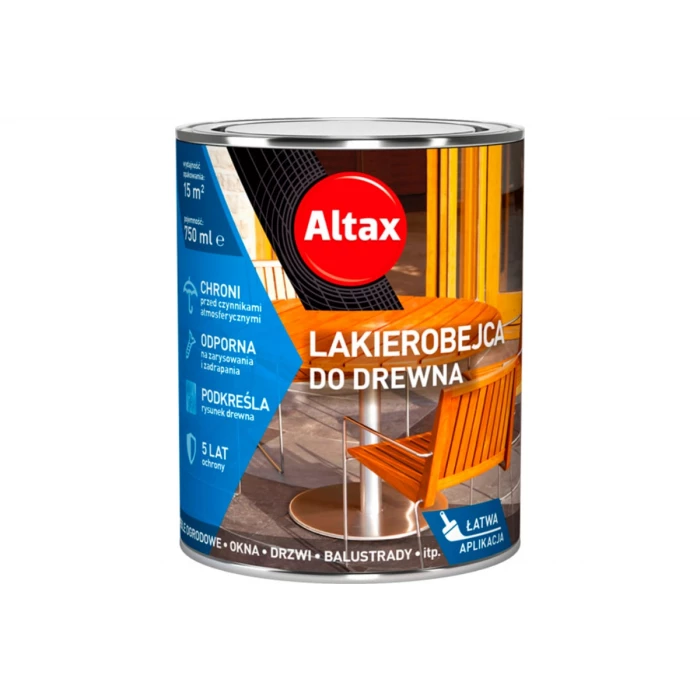 Лак-морилка ALTAX LAKIEROBEJCA венге, 750 мл 50030-21-000075