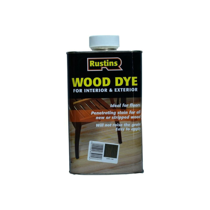 Тонировка для дерева Rustins Wood Dye Dark Oak темный дуб, 250 мл 03653