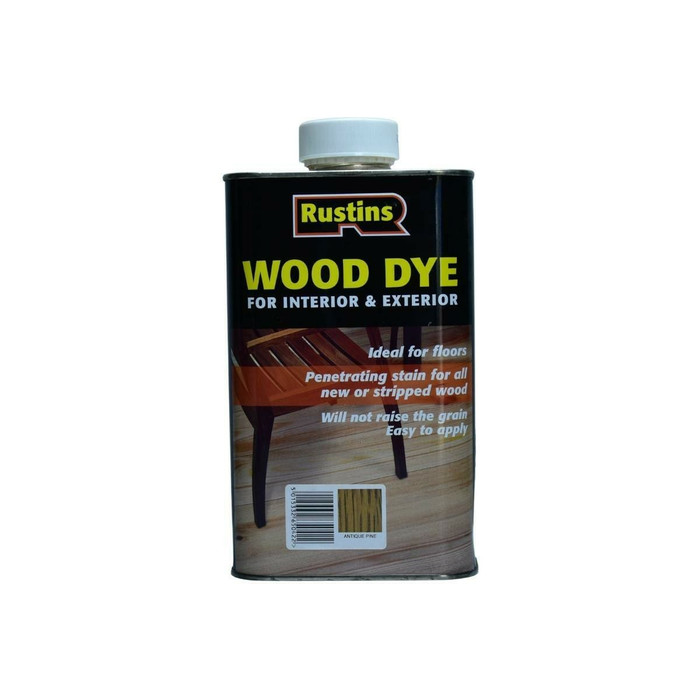Тонировка для дерева Rustins Wood Dye Antique Pine античная сосна, 250 мл 03648