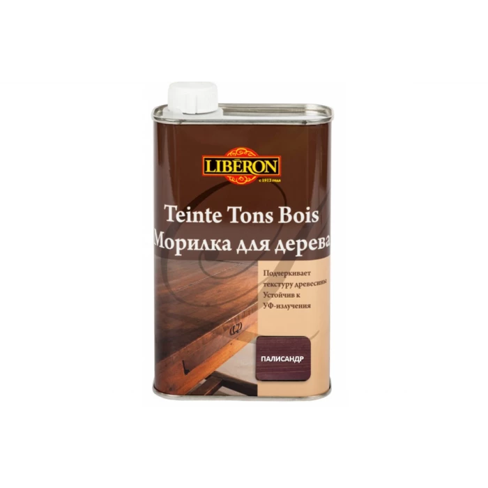 Морилка для дерева LIBERON Палисандр 0,5 л 48670