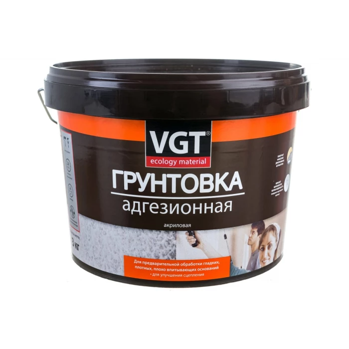 Адгезионная грунтовка с мраморной крошкой под декоративные штукатурки VGT ВД-АК-0301 3 кг 7590