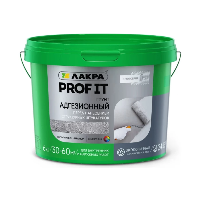 Адгезионный грунт Лакра PROF IT 6 кг Лк-00008167