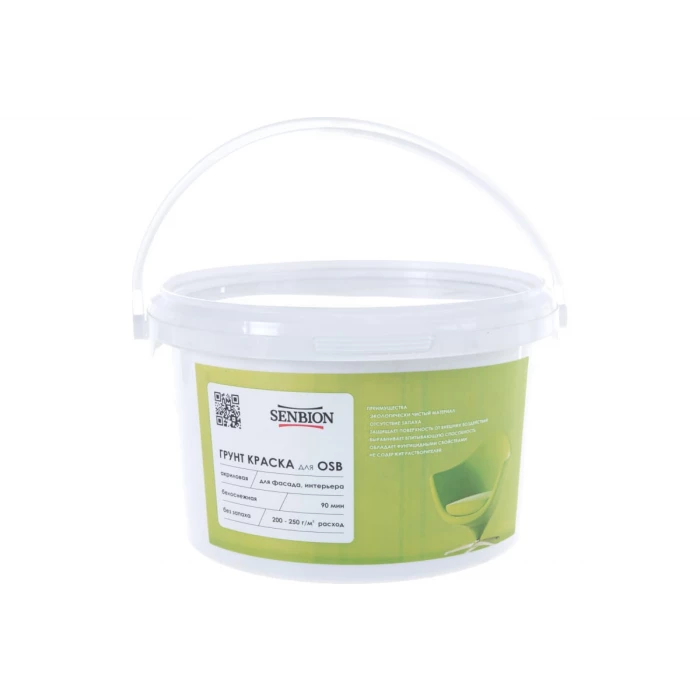 Акриловая грунт краска для OSB SENBION 2,5 л S-Кр-15582/2,5