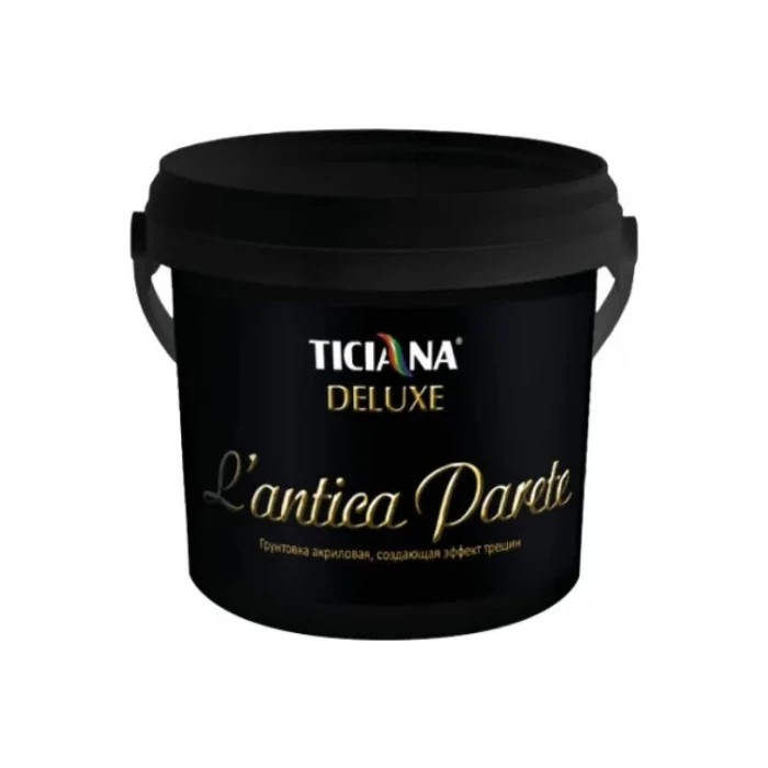 Акриловая грунтовка Ticiana DeLuxe L'antica Parete создающая эффект трещин, 1 л 4300002735