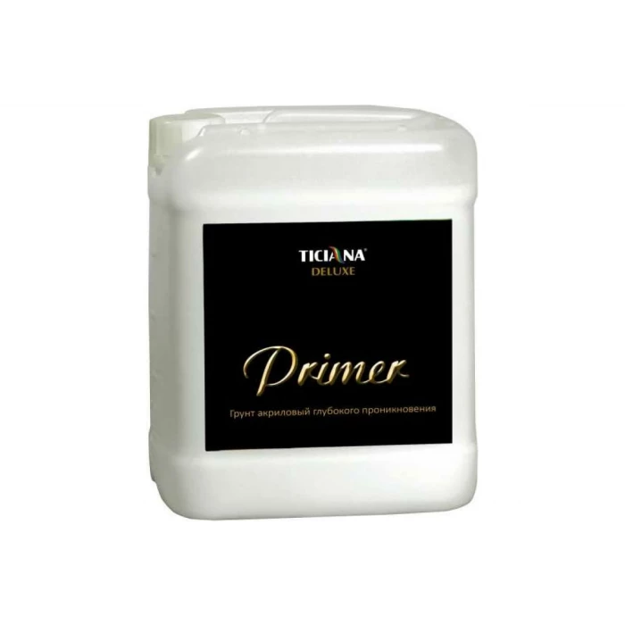 Акриловый грунт Ticiana DeLuxe PRIME глубокого проникновения, 3 л 4300005304