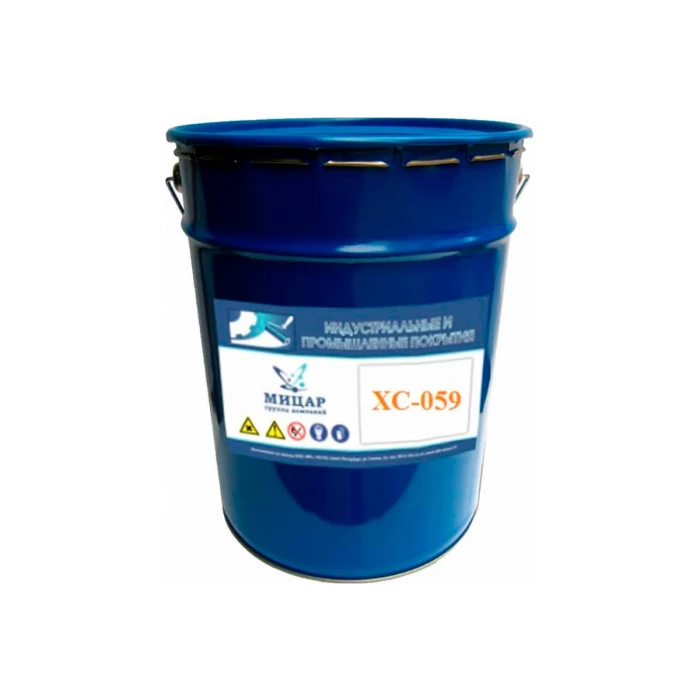 Антикоррозийный грунт по металлу Мицар ХС-059 20 кг 0,4 кг кр. коричневый 998