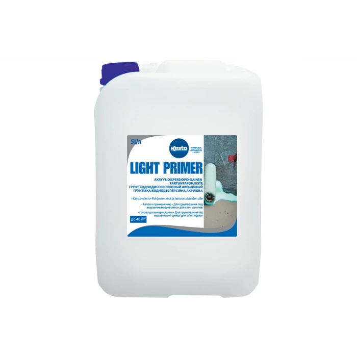 Готовая грунтовка Kesto Light primer 5 л T6531.411K.