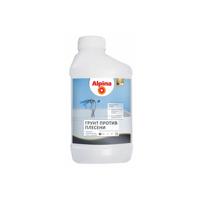 Грунт ALPINA NEW против плесени 1л 948102358