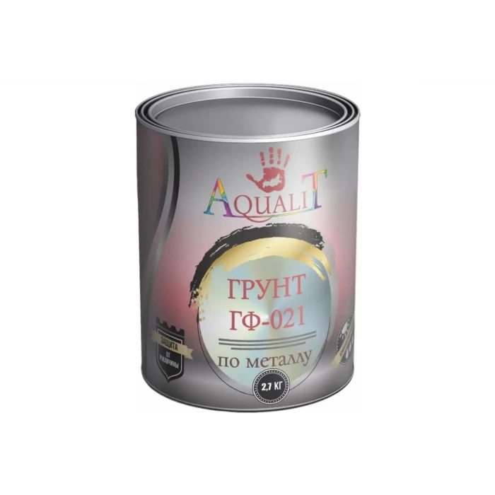 Грунт AQUALIT ГФ-021 красно-коричневый, 2.7 кг pvpsz006