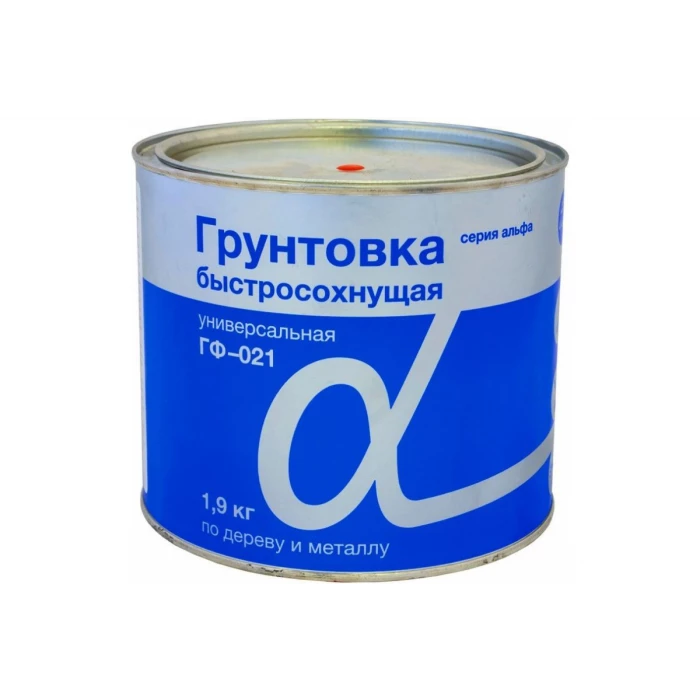 Грунт Krafor Альфа ГФ-021 Быстросохнущий красно-коричневый 20 кг 1 41238