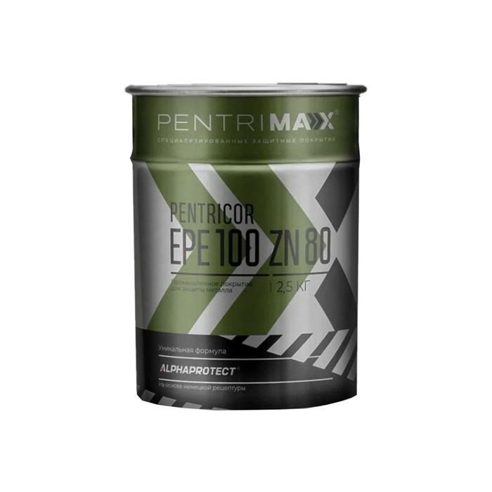 Грунт PentriMax PentriCor EPE 100 Zn 80 (серый; 2,5 кг) 00-00001404