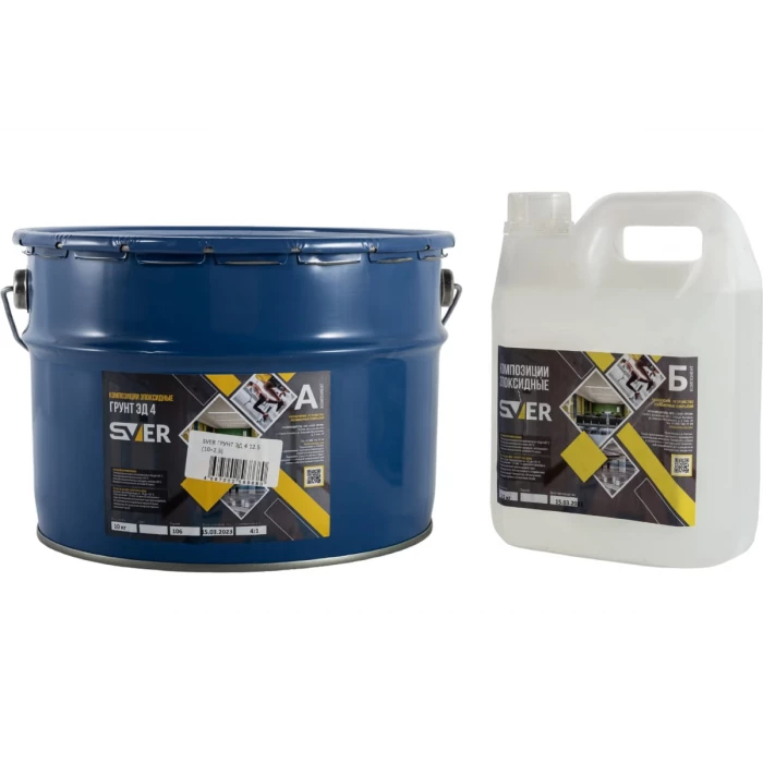 Грунт SVER ЭД 4 12.5 кг (10+2.5 кг) 1000145
