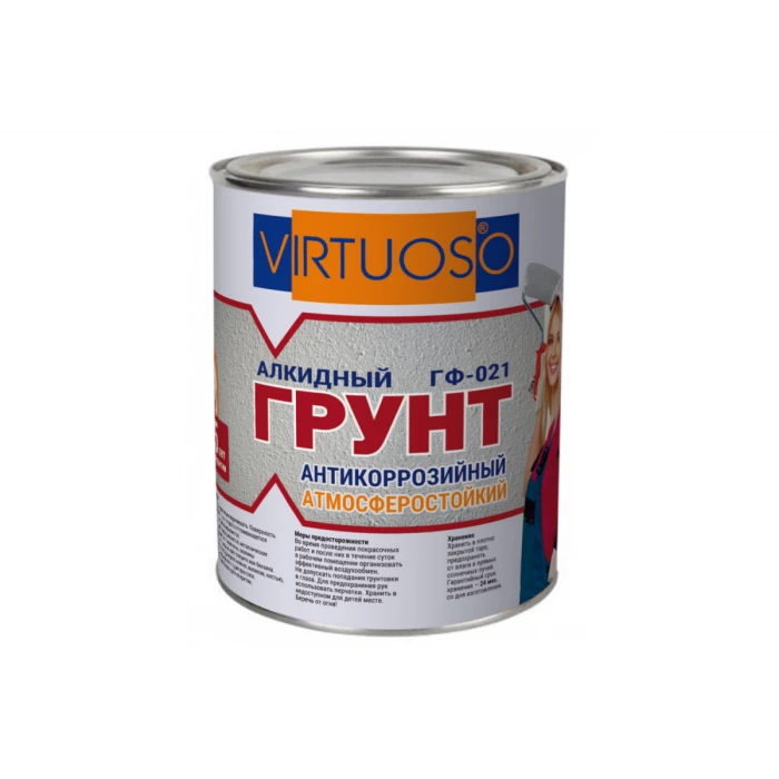 Грунт VIRTUOSO ГФ-021 серый 1,9кг 11599132