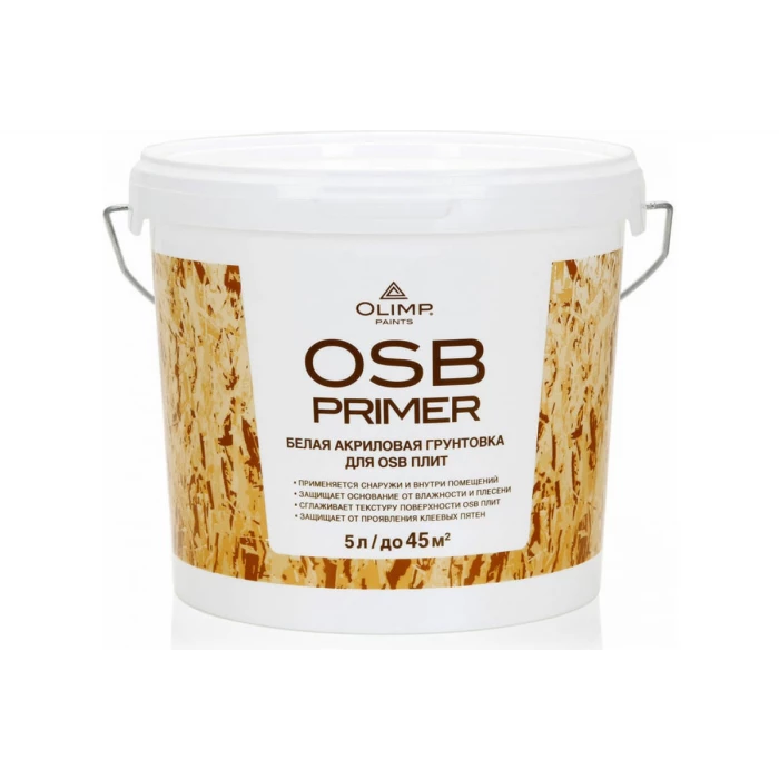 Грунт акриловый для OSB-плит OLIMP 5 л 27061