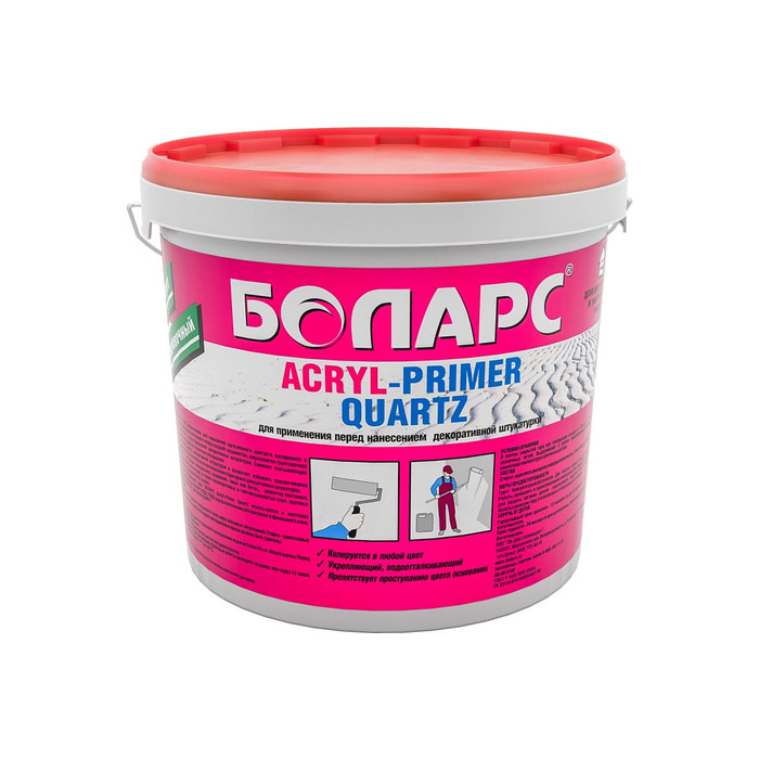 Грунт БОЛАРС АCRYL-PRIMER QUARZ 2100 3 кг 00000017651