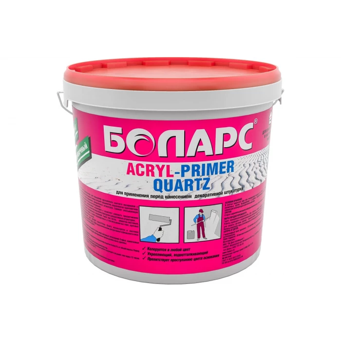 Грунт БОЛАРС АCRYL-PRIMER QUARZ 2100 3 кг 00000017651