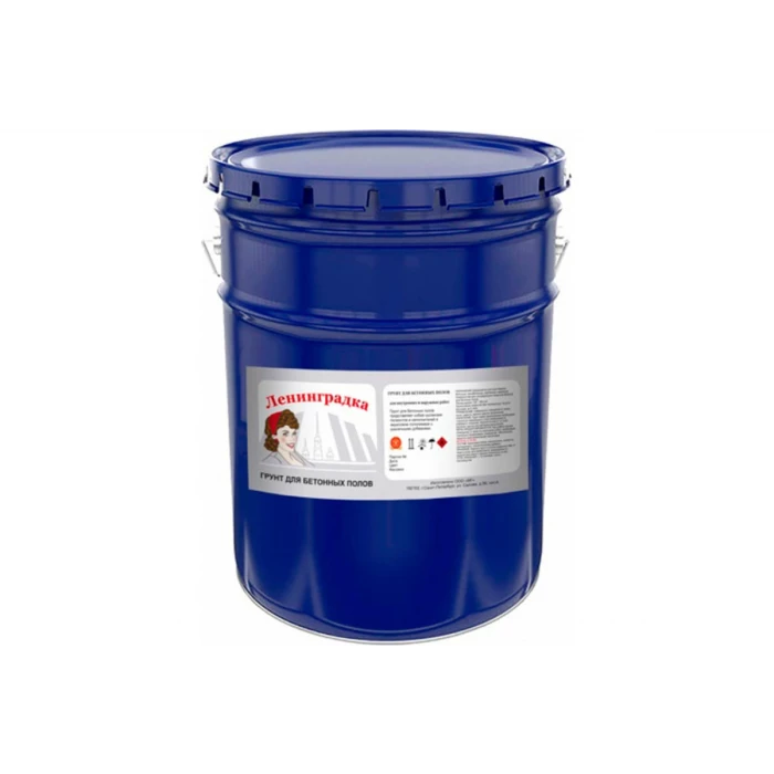 Грунт для бетонных полов ЛЕНИНГРАДКА АК-014 10 кг, серый УТ000012431