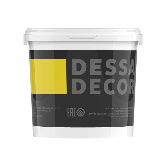 Грунт для жидких обоев и декоративной штукатурки DESSA DECOR белый, 750 мл 705614