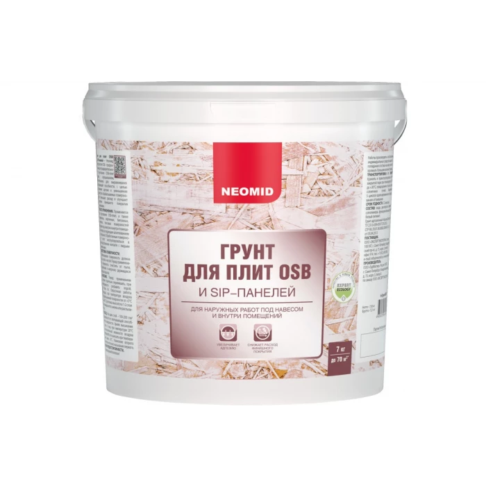 Грунт для плит OSB Neomid 7кг Н-ГрунтOSB-7