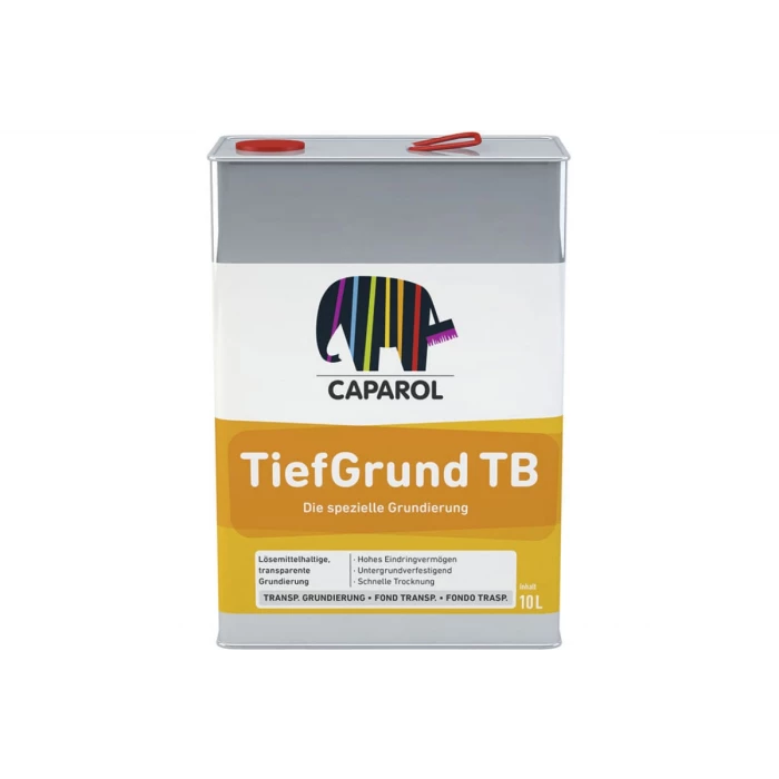 Грунт на растворителе для гипсовых поверхностей CAPAROL TIEFGRUND TB 10 л 612424