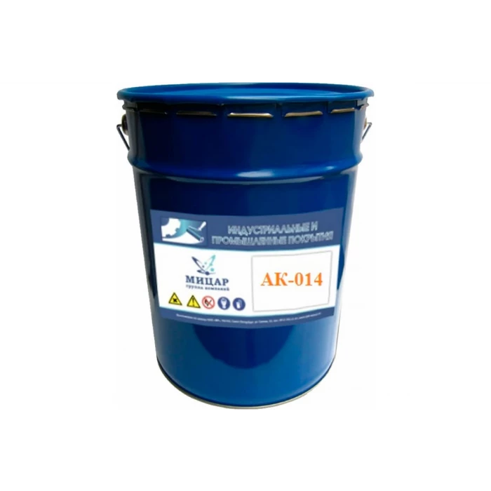 Грунт по бетону Мицар АК-014, 18 кг, серый 2056