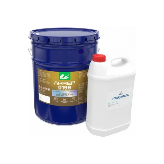 Грунт по металлу Акреп 0199 20кг 0,4кг серый УТ000010779