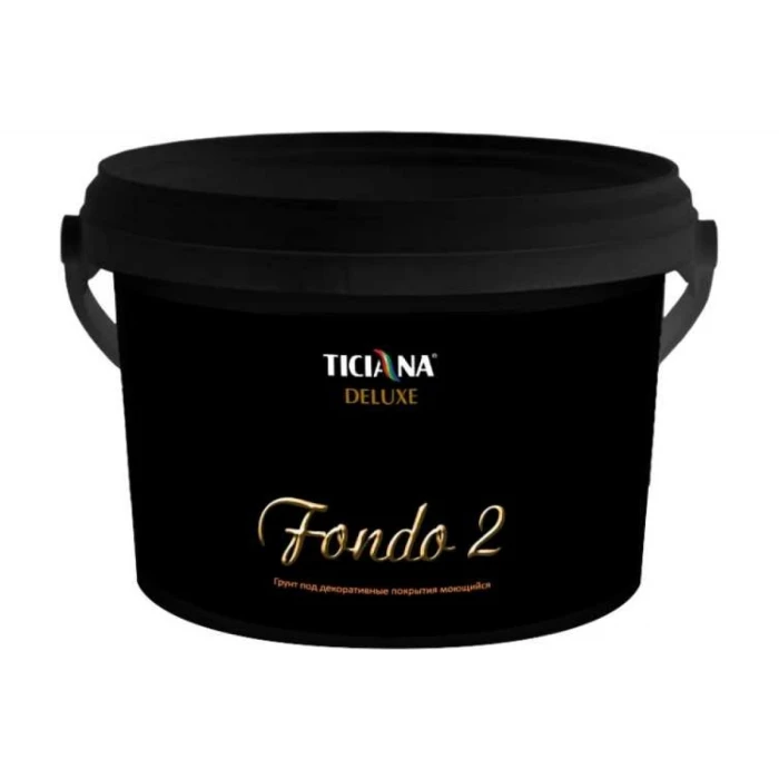 Грунт под декоративное покрытие Ticiana DeLuxe база А, моющийся, 0.9 л 4300008858