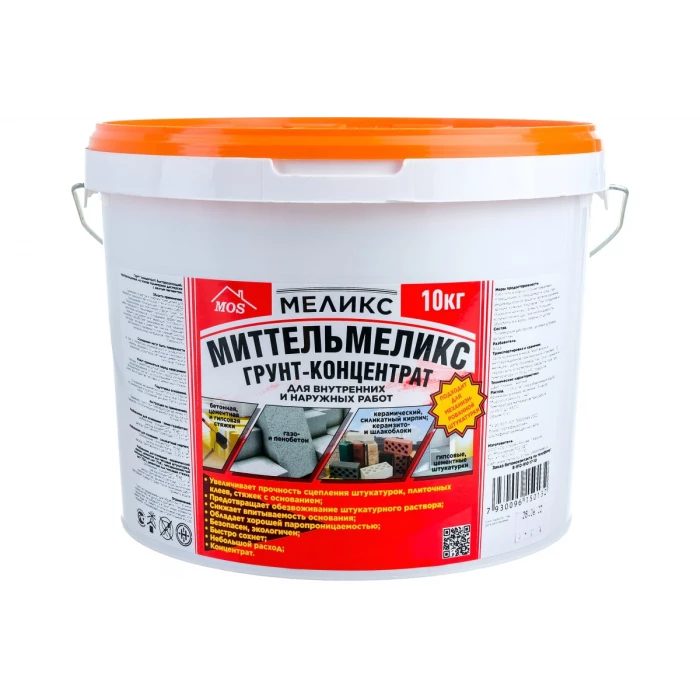 Грунт-концентрат Меликс Миттель 10 кг MOS-10ГКМ01