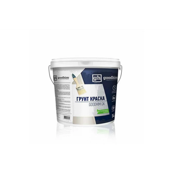 Грунт-краска кварц-грунт Goodhim GK 14кг 57952