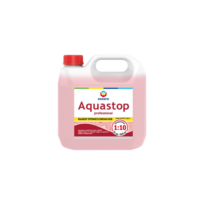 Грунт-модификатор Eskaro Aquastop Professional 3 л G0003