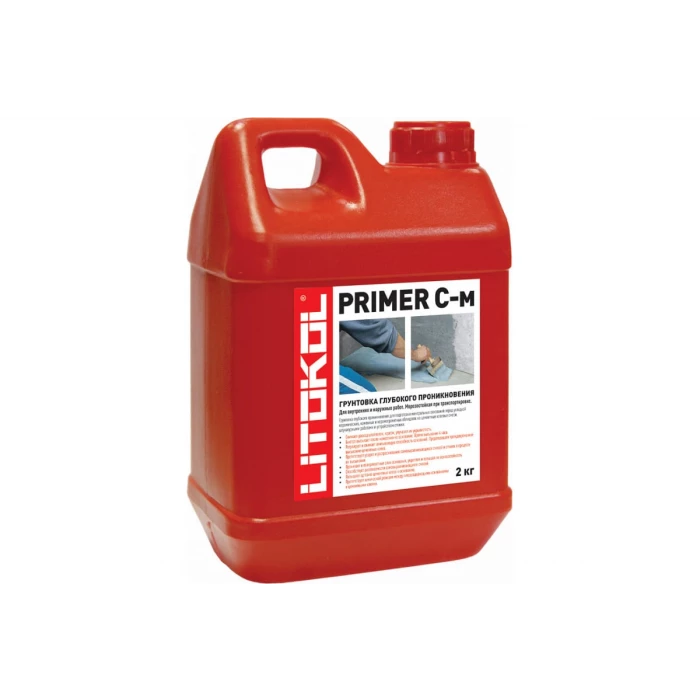 Грунтовка LITOKOL PRIMER C-м глубокого проникновения 2kg can 111990003