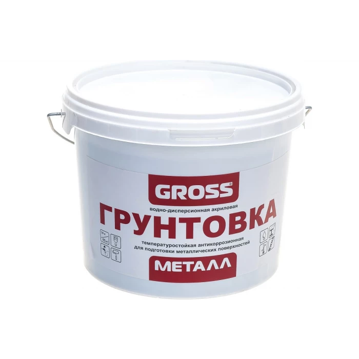 Грунтовка по металлу GROSS Металл 4кг 4620002841043