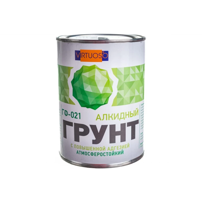 Грунтовка по металлу VIRTUOSO ГФ-021 серая 0,9кг 11588628