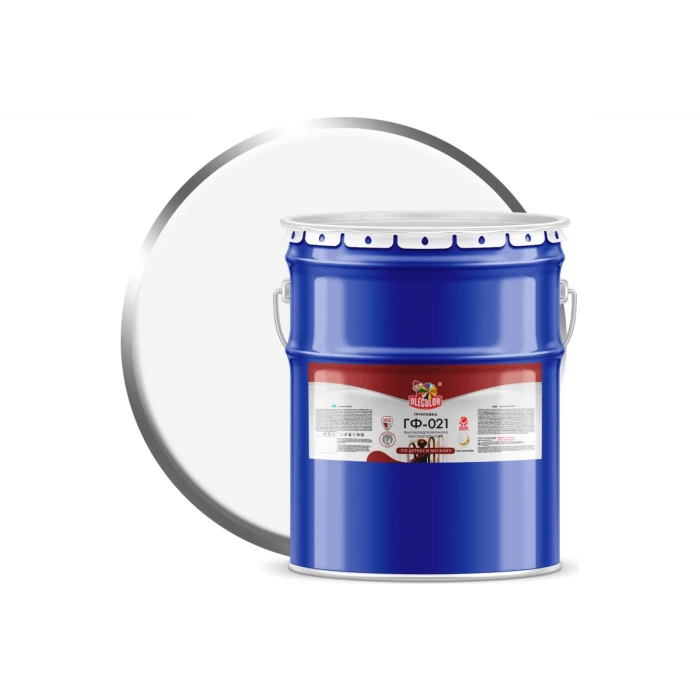 Грунтовка OLECOLOR ГФ-021 белый, 50 кг 4300009183