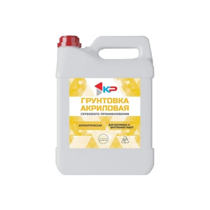Грунтовка акриловая глубокого проникновения антисептическая КР 10 кг 4610044291133