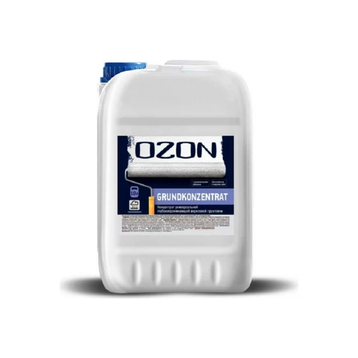 Концентрат универсальной грунтовки OZON ВД-АК 016 GRUNDKONZENTRAT 10 л, 10 кг ВД-АК-016-10