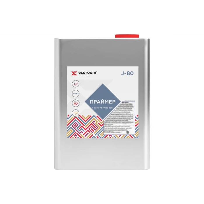 Полиуретановый праймер ECOROOM J-80 5 л ER-Pri-881-1-5