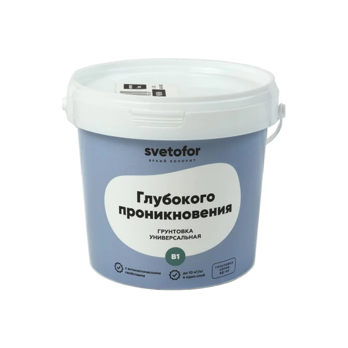 Грунтовка глубокого проникновения Светофор B1 1кг ЗОР00006107