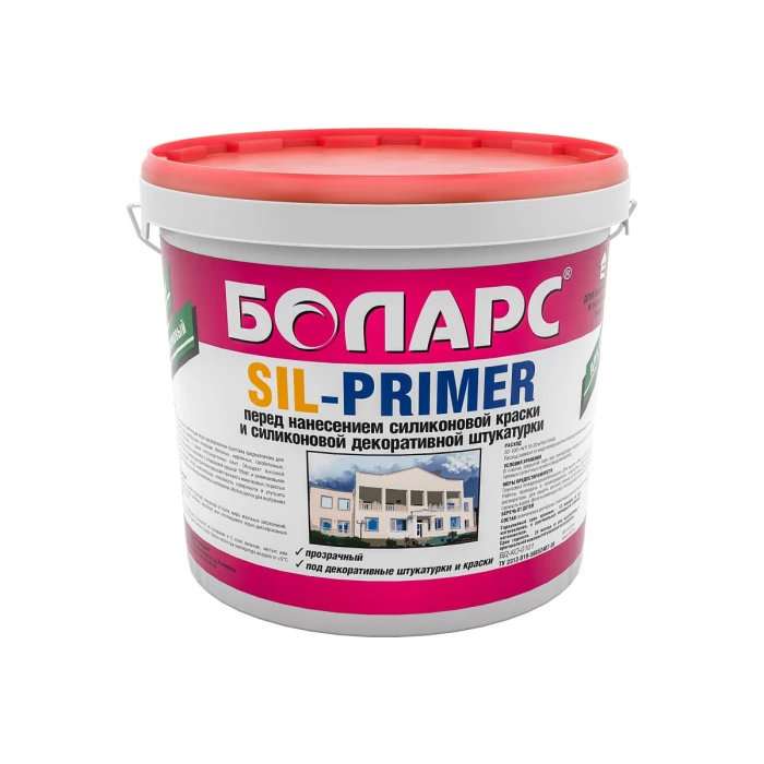 Силиконовый грунт БОЛАРС SIL-PRIMER 2100 30 кг 00000003587