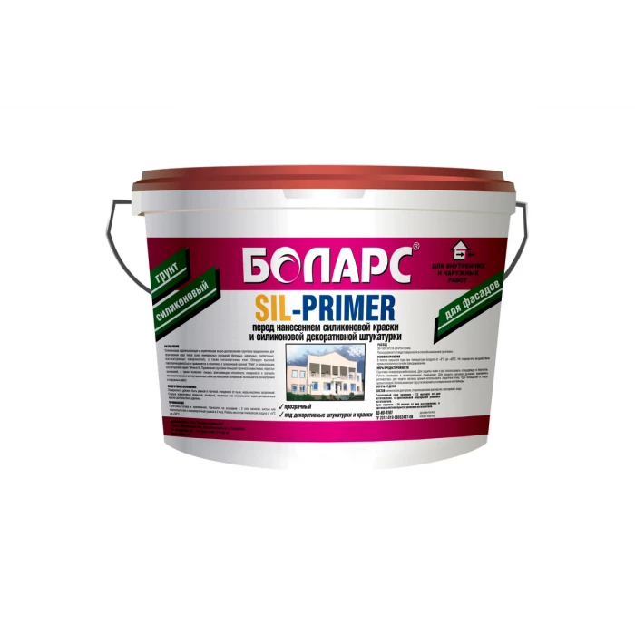 Силиконовый грунт БОЛАРС SIL-PRIMER 2100, 5 кг 00000003582